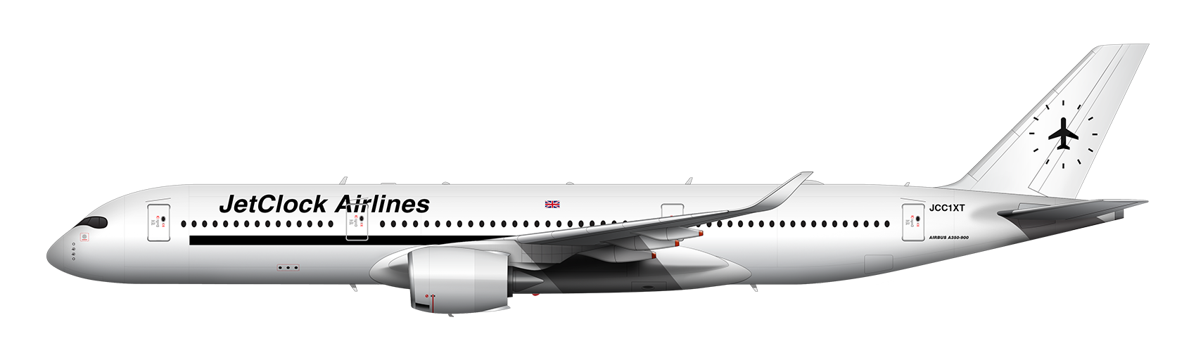 JetClock Airlines Airbus A350-900